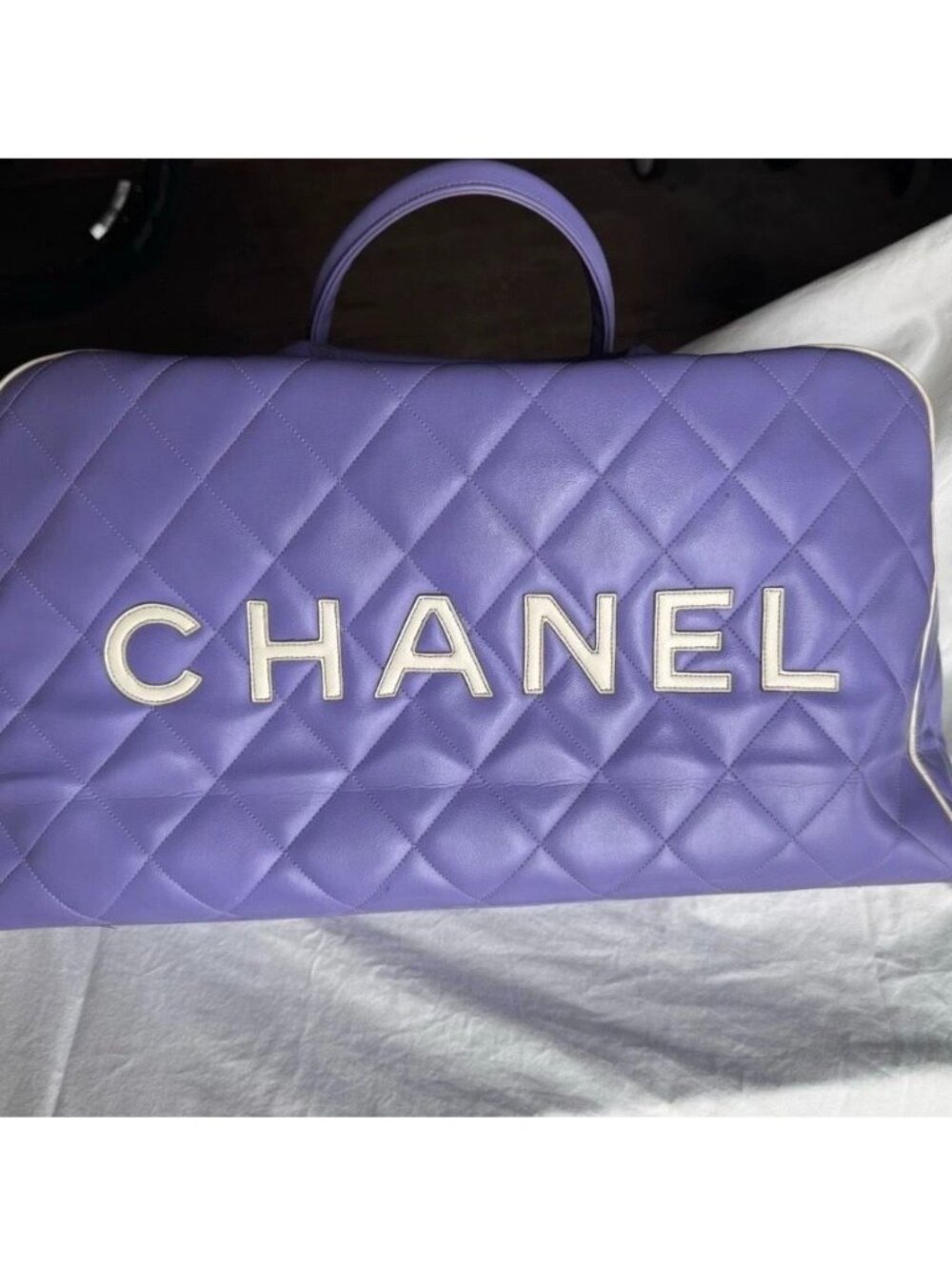 CHANEL Vintage Weekend Duffel Bag